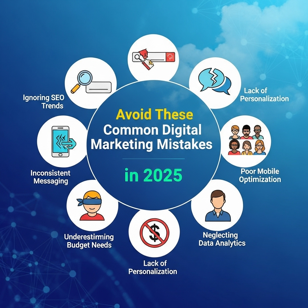 Avoid These Common Digital Marketing Mistakes in 2025