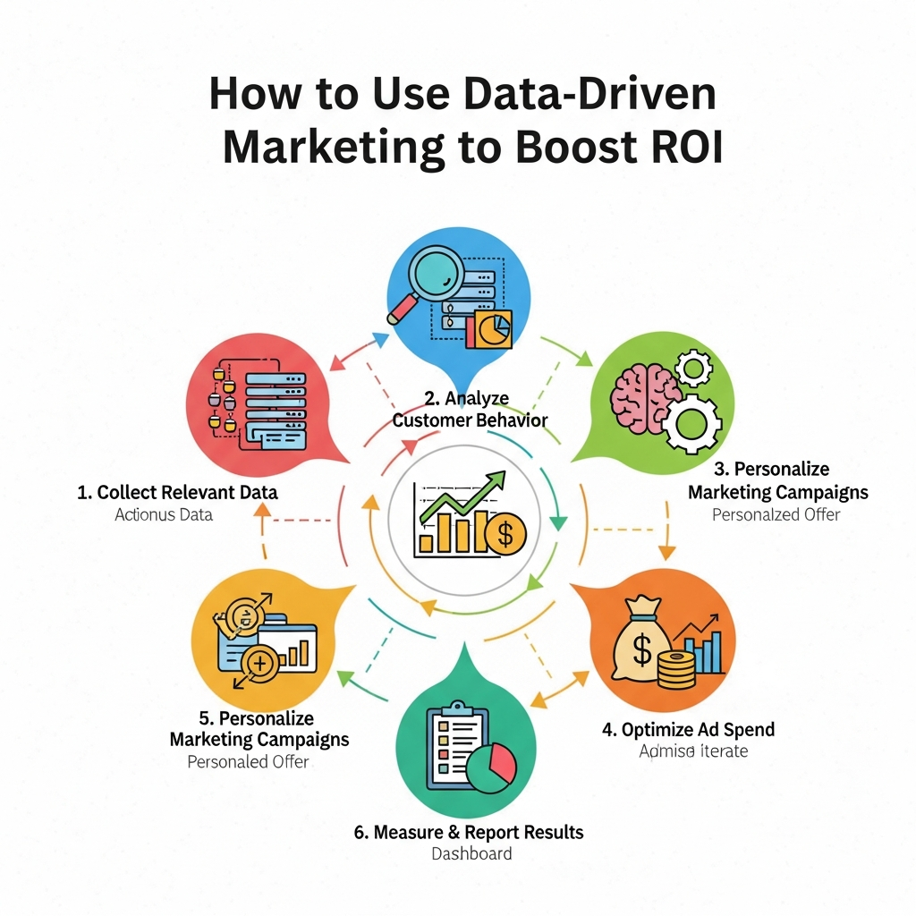 How to Use Data-Driven Marketing to Boost ROI: A Strategic Guide for US Marketers